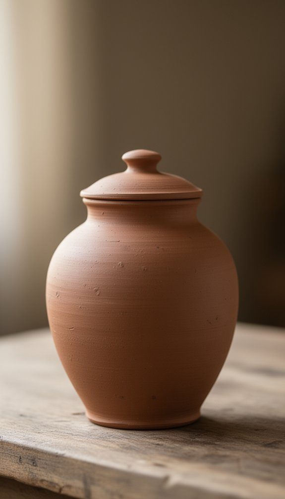 customizable clay storage jars
