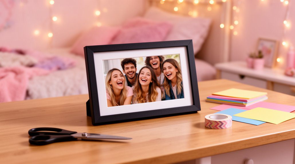 customized cardboard photo frame