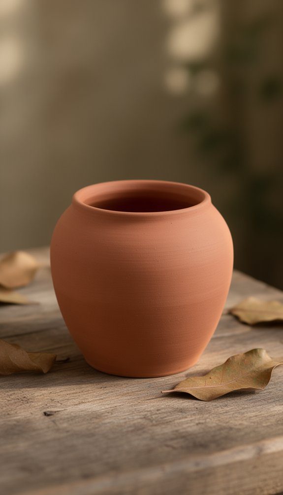 diy clay plant pot