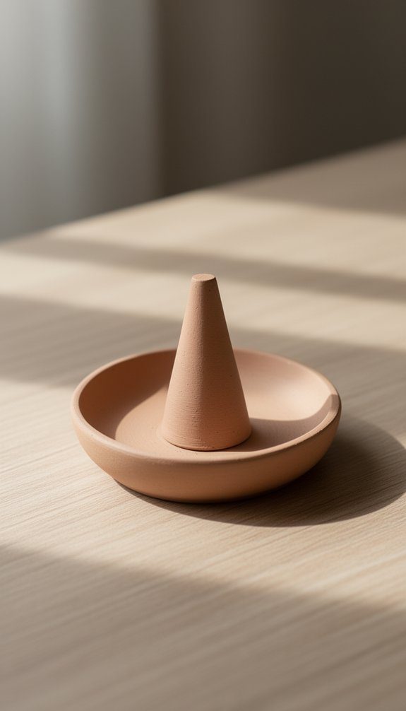 diy clay ring holder