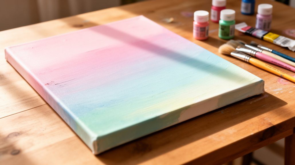 diy painted quote art