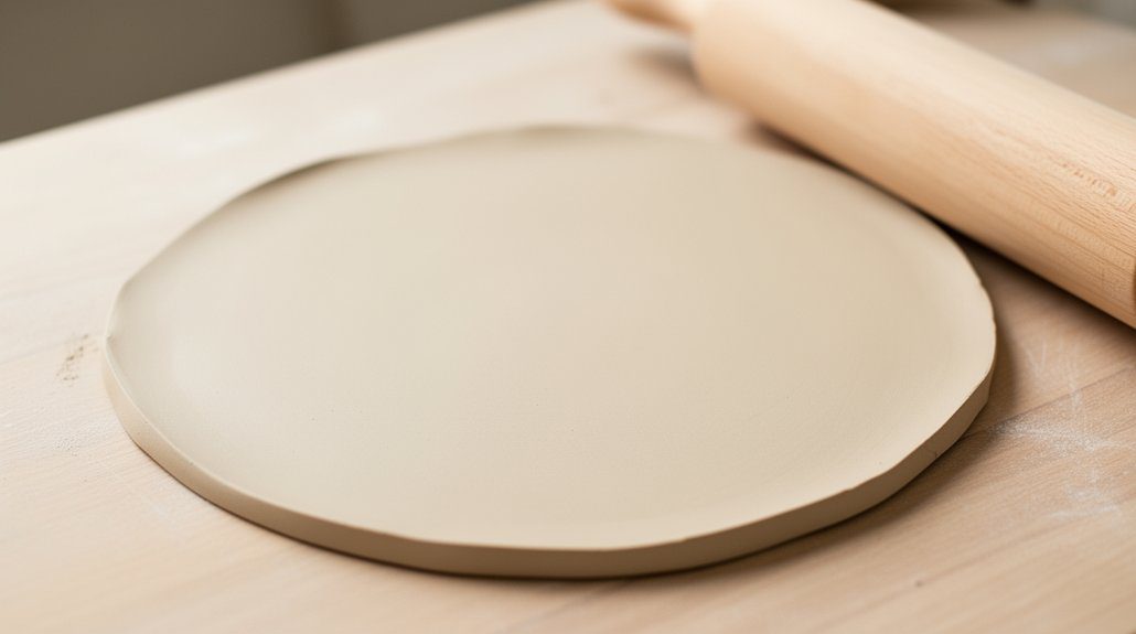 even 5mm clay slab
