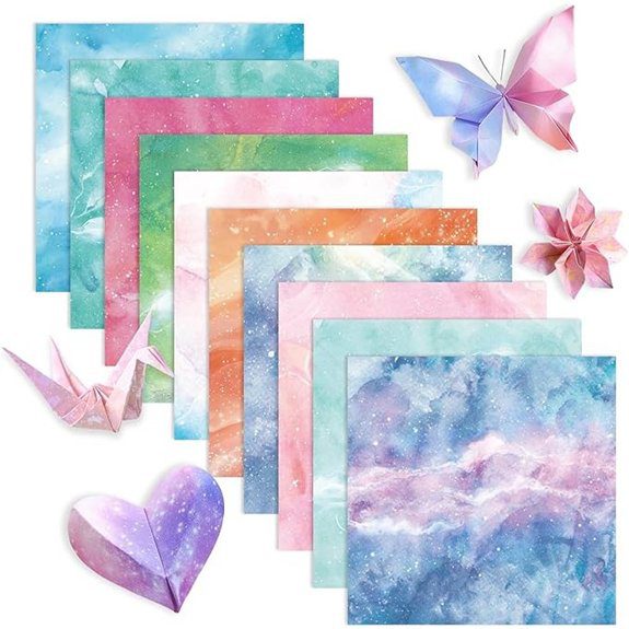 fantasy double sided origami paper
