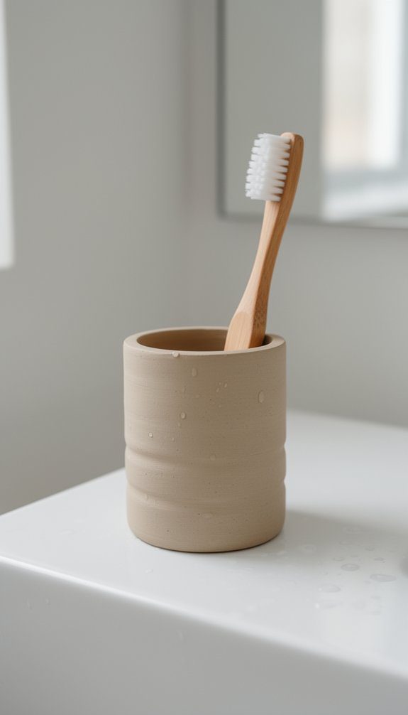 handmade customizable toothbrush holder