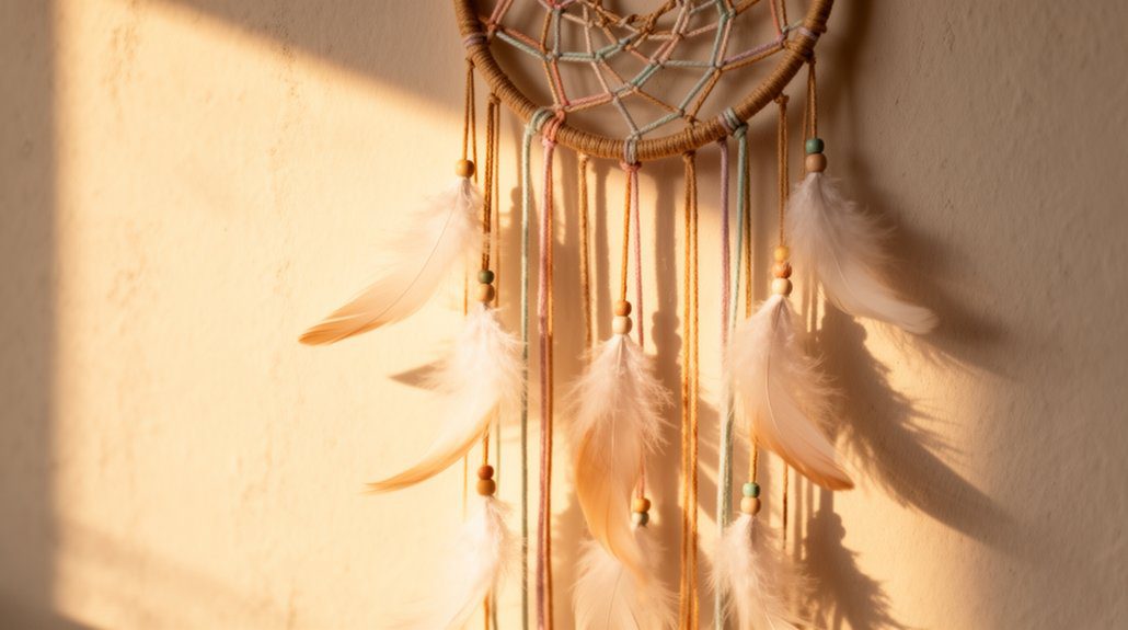 handmade dreamcatcher wall decor