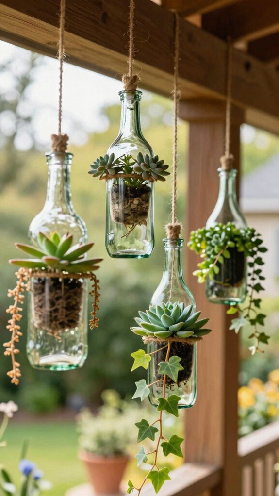 hanging plants for space saving