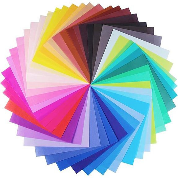 large origami paper set