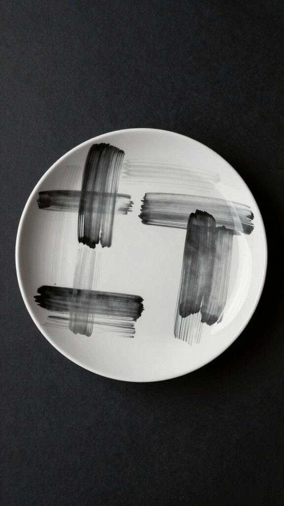 modern monochrome table decor