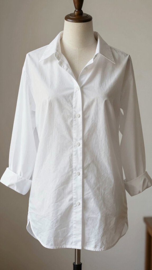 off shoulder button down transformation