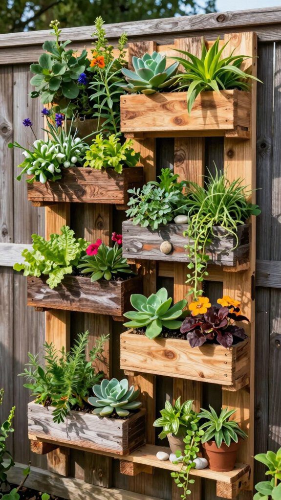 pallet vertical garden benefits