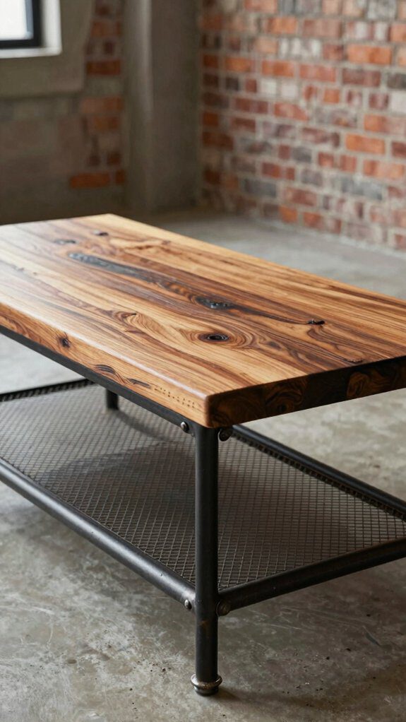 stylish sturdy rustic coffee tables