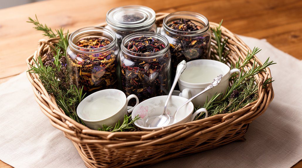 tea exploration gift basket