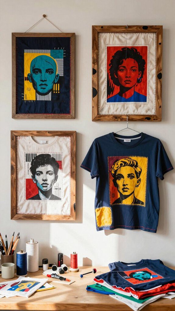 transform tees into art