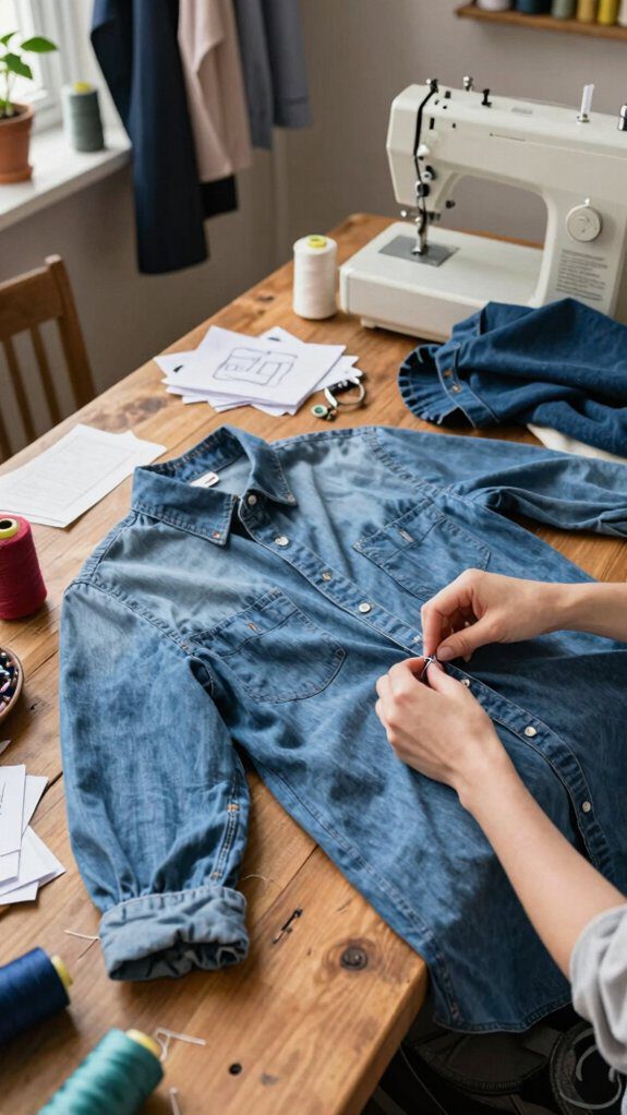 transforming oversized clothing stylishly