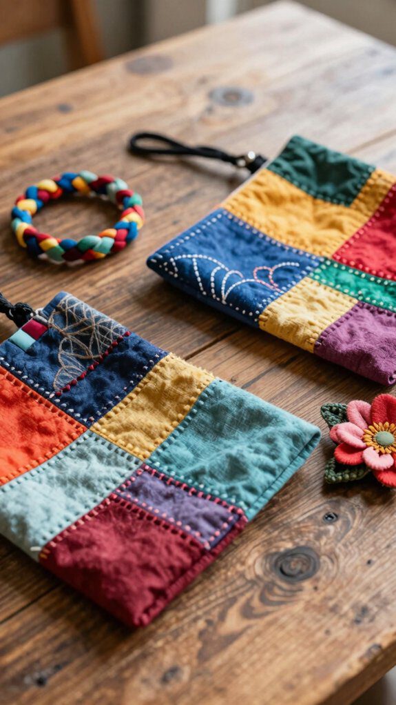 zero waste fabric accessories tutorial