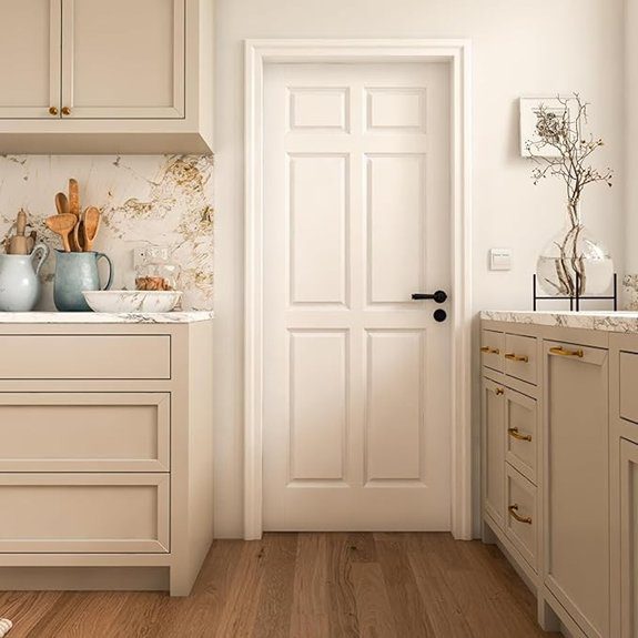 24x80 six panel interior french door