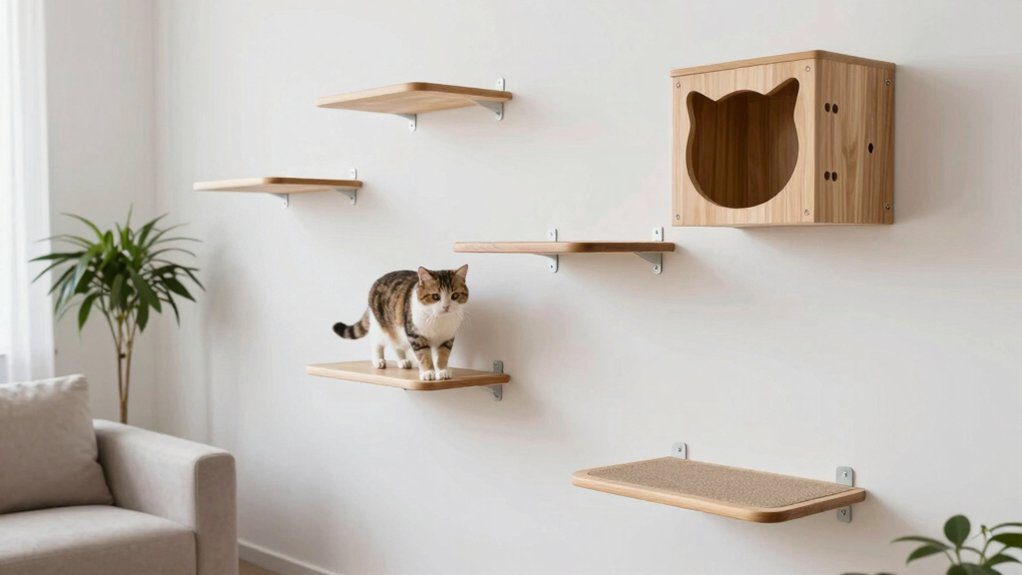 choosing safe cat shelves