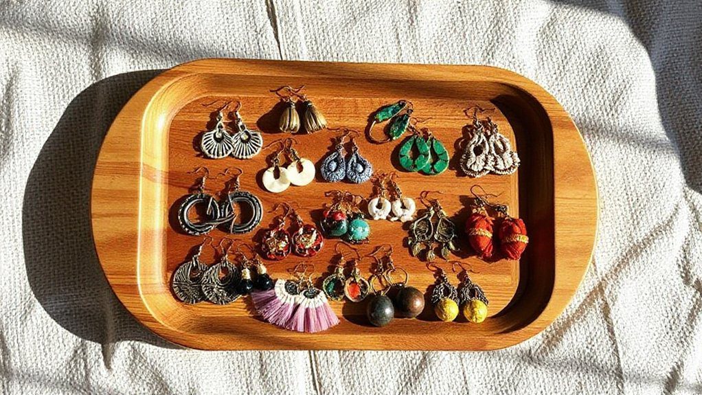 creative and stylish earrings