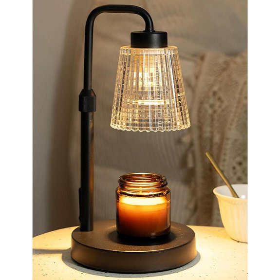 dimmable candle warmer lamp timer