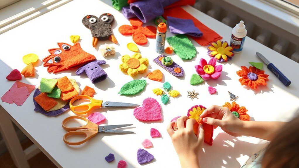 easy and fun felt projects