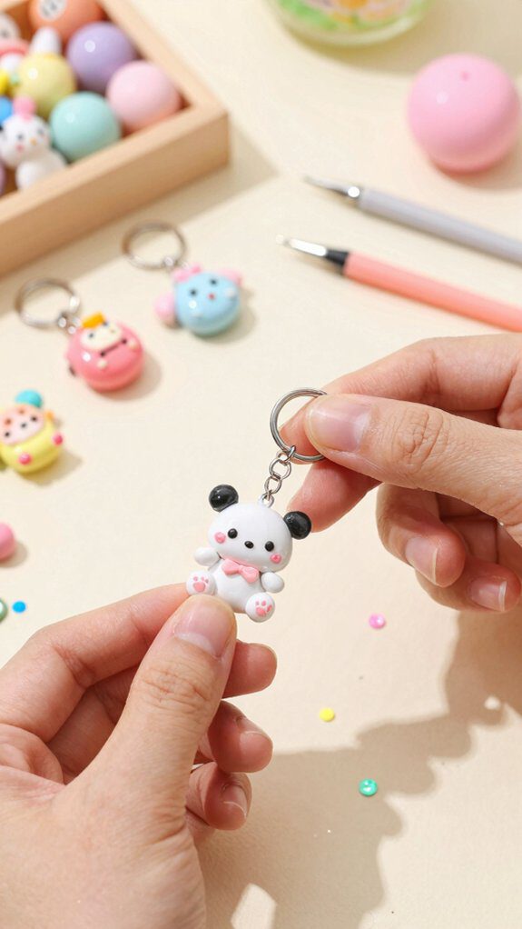 kawaii keychain craft ideas