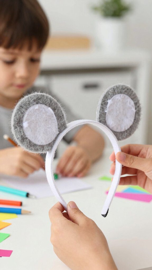koala headband craft project
