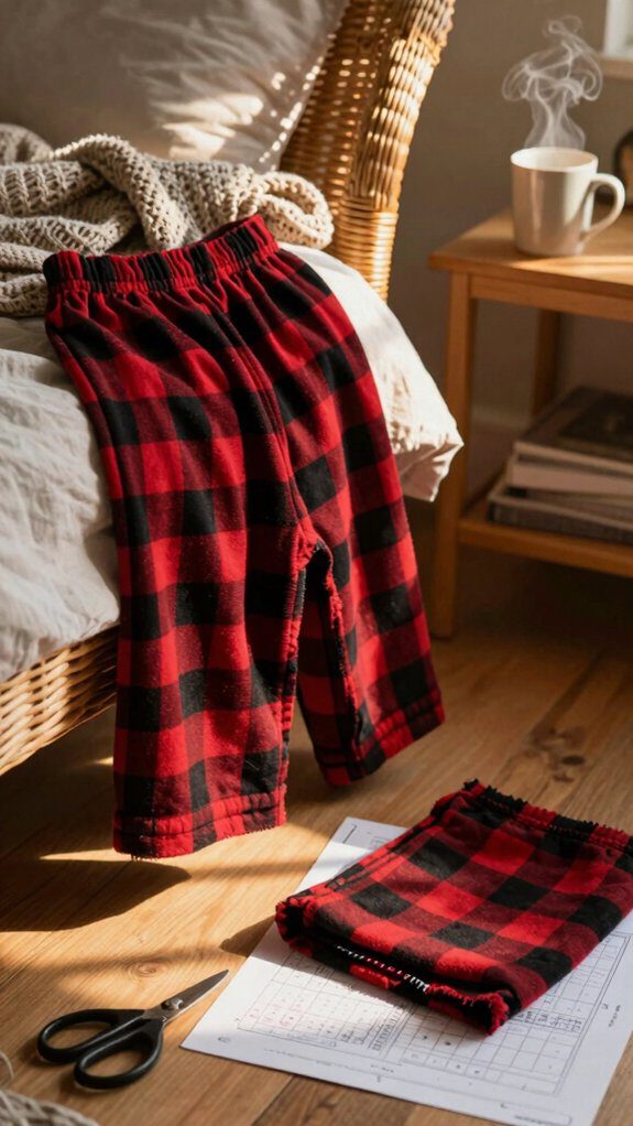 lightweight tailored flannel sleepwear