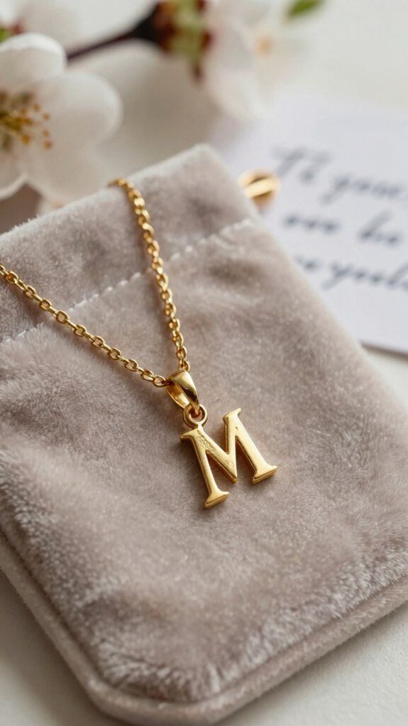 personalized initial jewelry styles