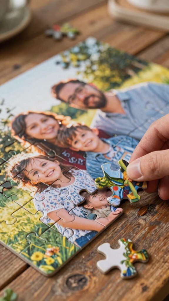 personalized photo puzzle gift
