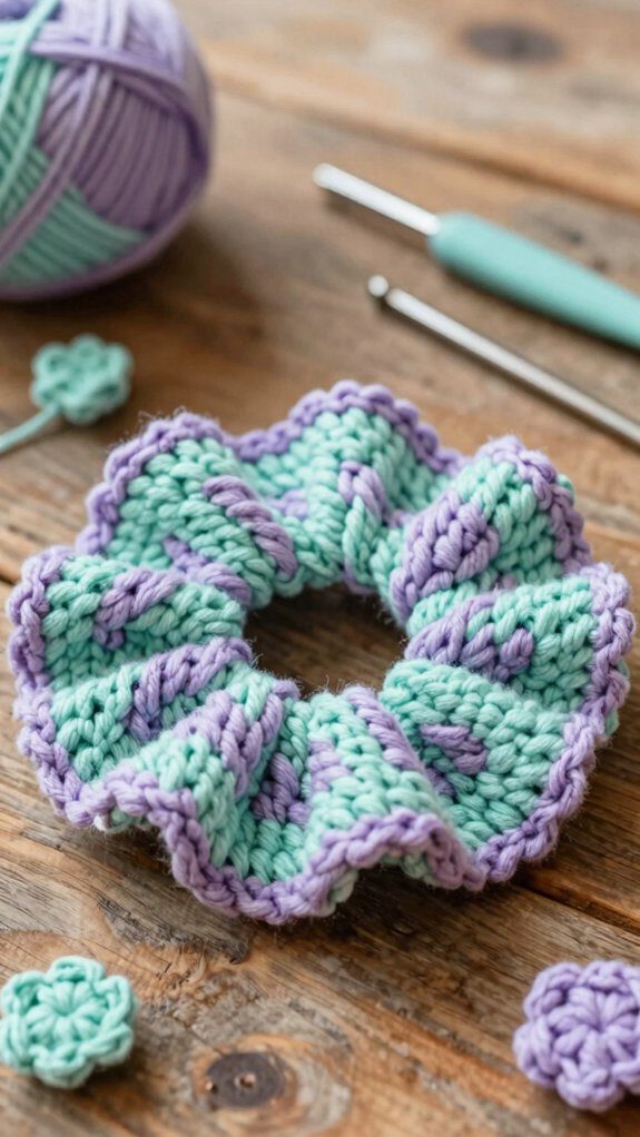 quick and easy scrunchies
