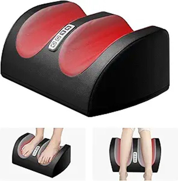 shiatsu heated roller footmassager