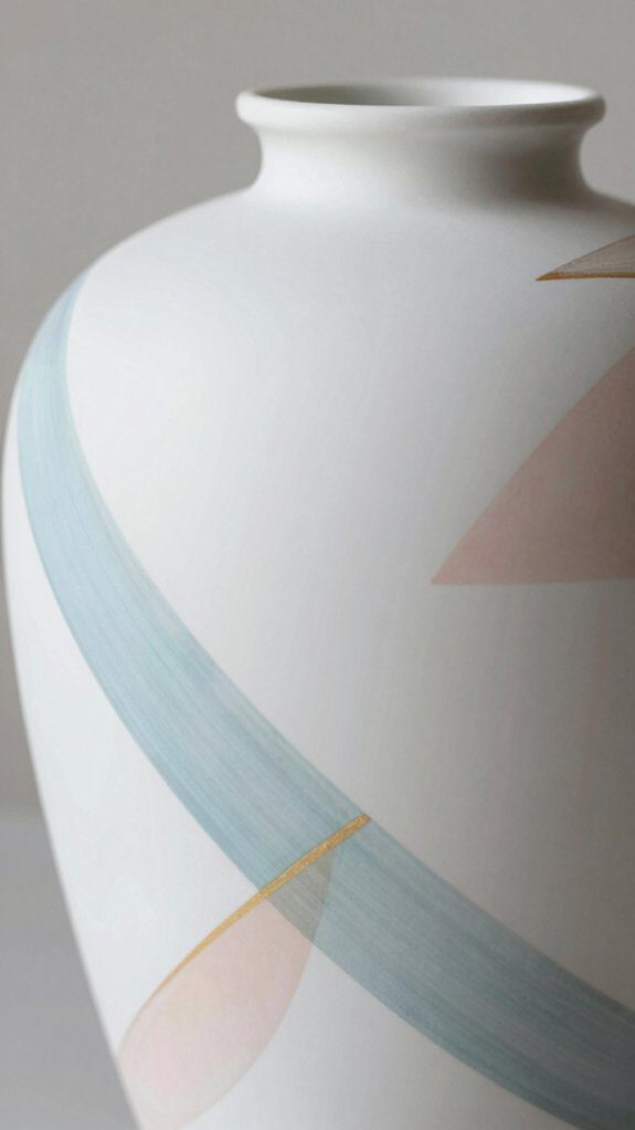 sleek modern minimalist pottery