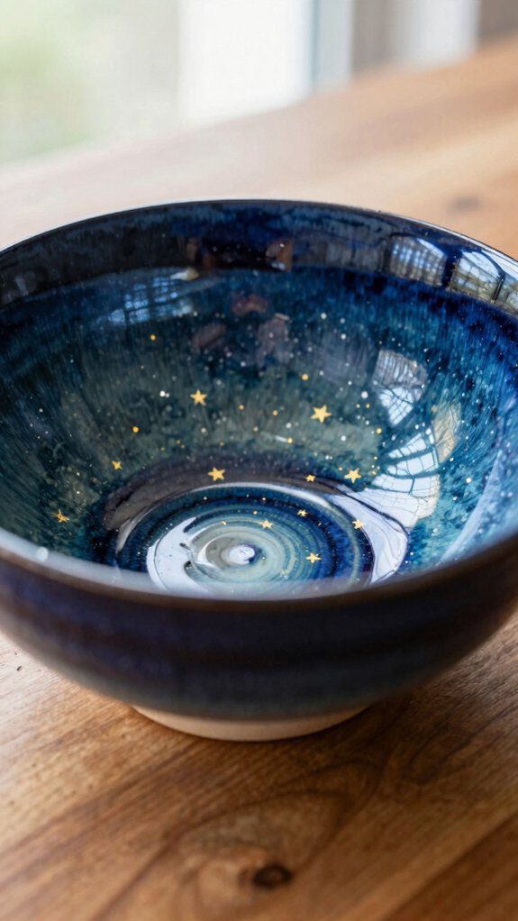 starry dotted celestial bowl