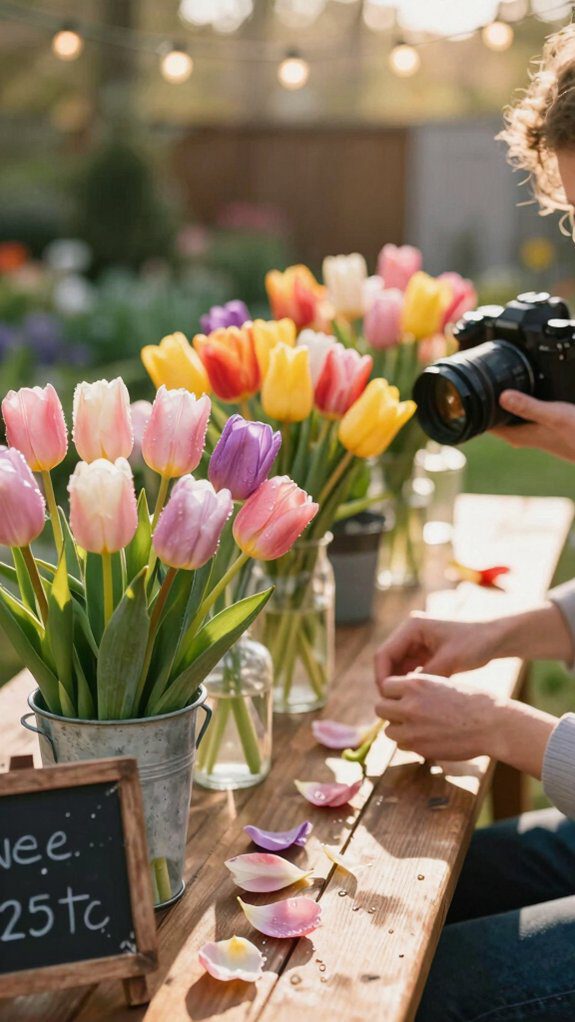 tulip diy bloom bar