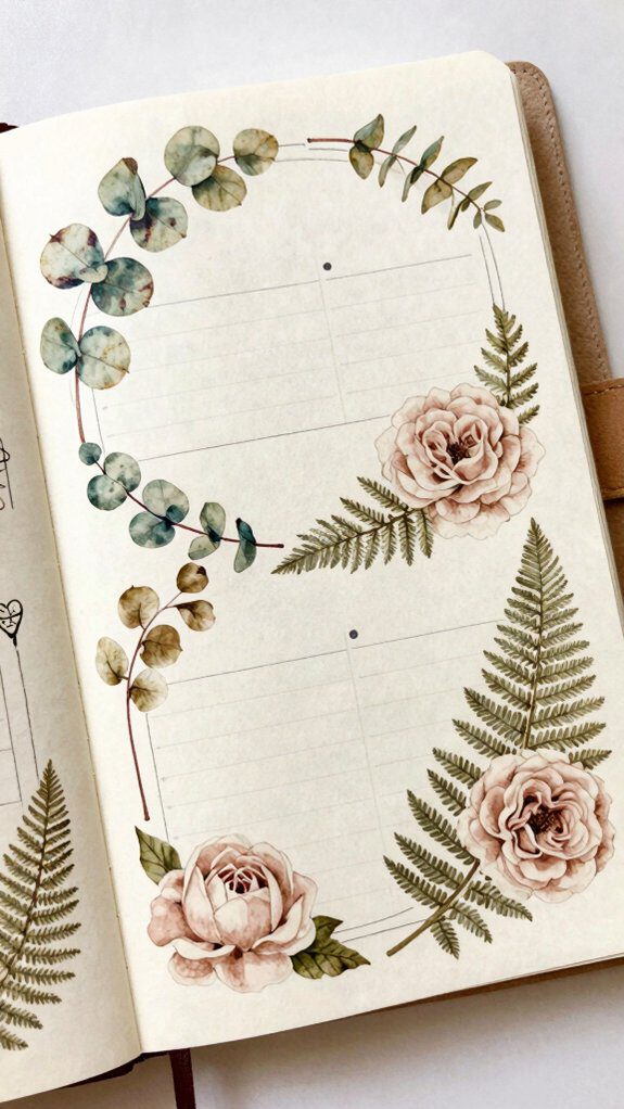 vintage botanical cover design