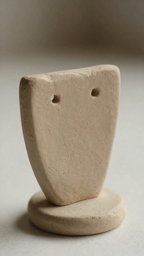 air dry clay earring tray