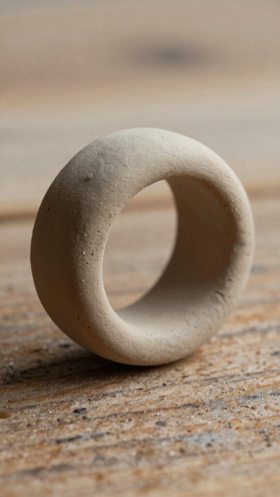 air dry clay ring holder