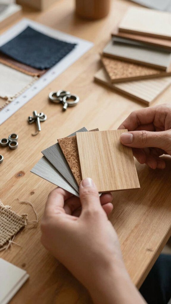 avoid cheap mismatched materials