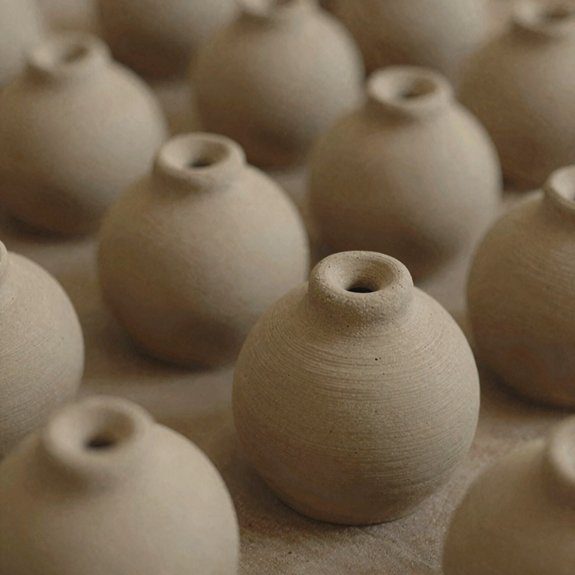 beginner clay incense holder