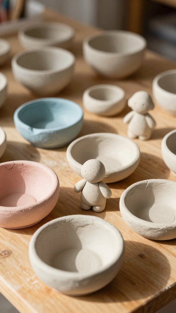 beginner quick air dry projects