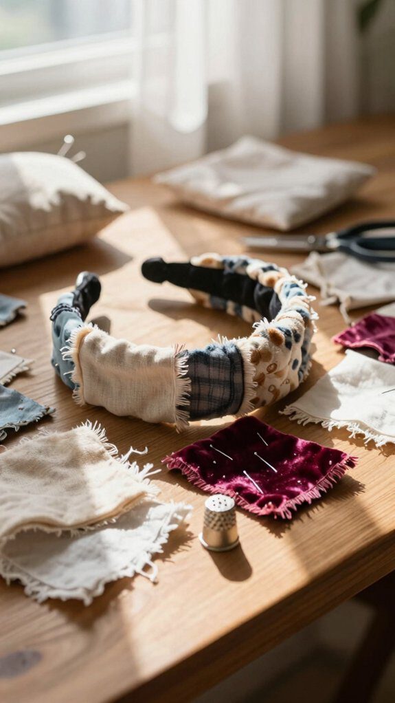 comfy 80s fabric headband