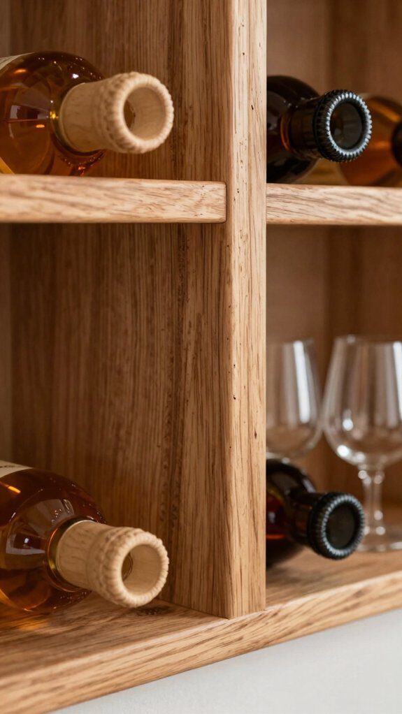 decorative dual purpose wine racks