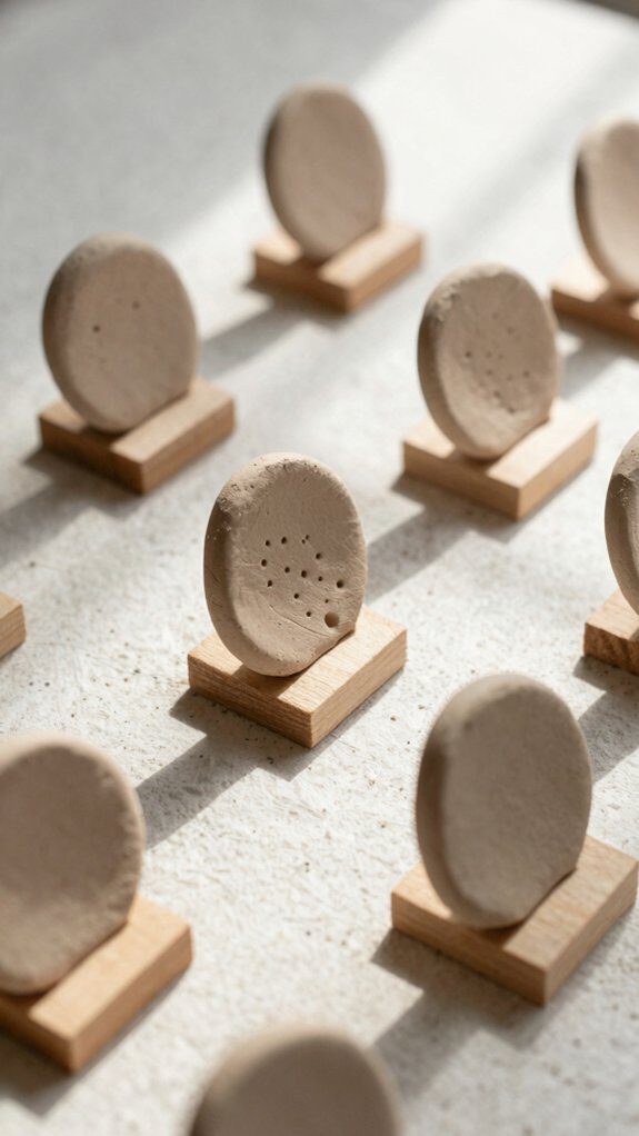 diy clay earring display tray