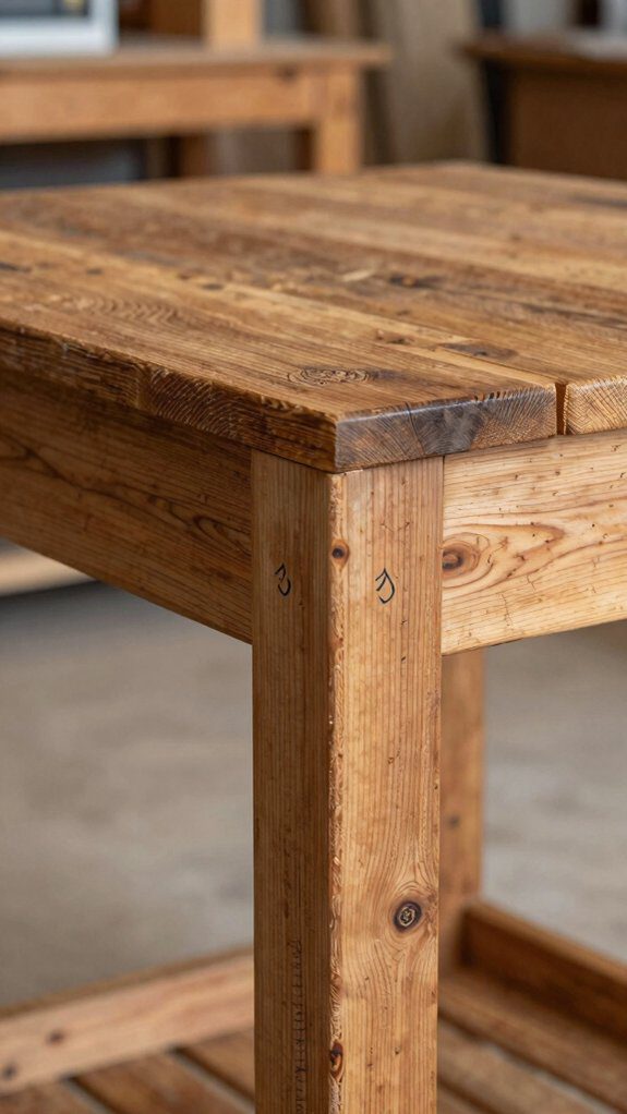 farmhouse industrial end table cart
