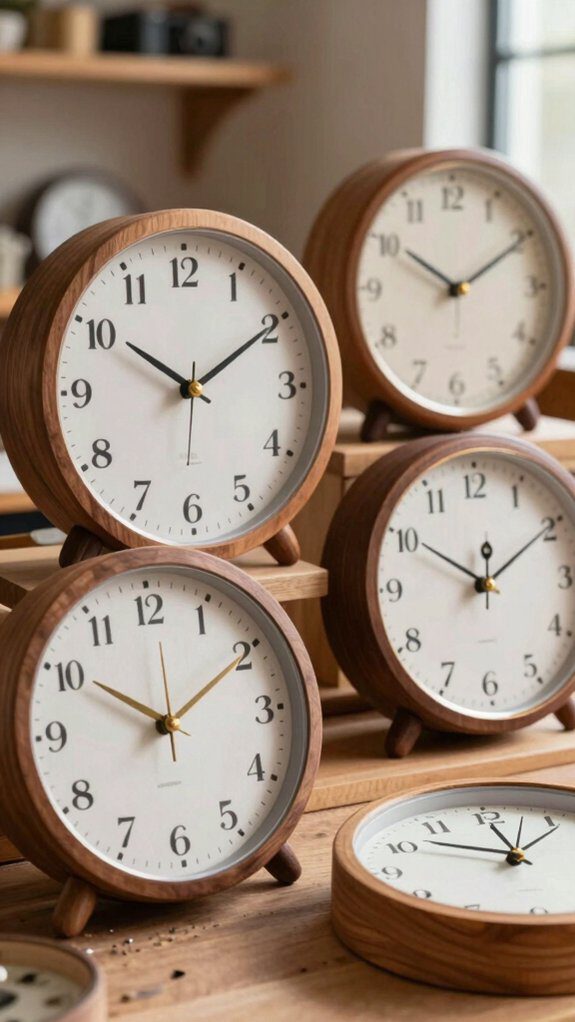 farmhouse style decorative wall clock