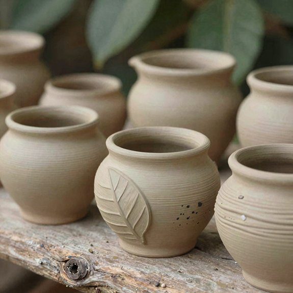 garden slab clay lanterns