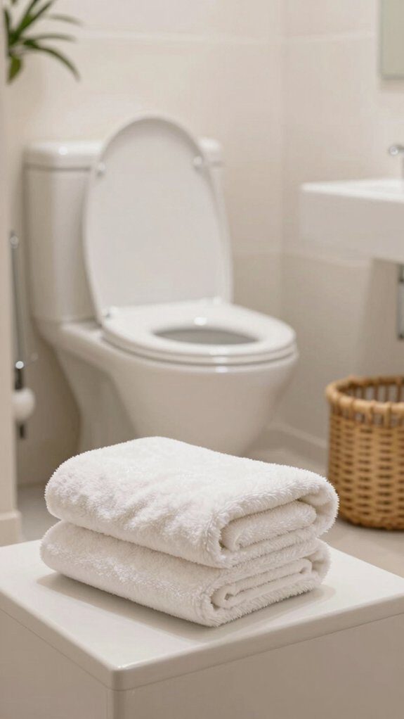 mini spa guest bath display