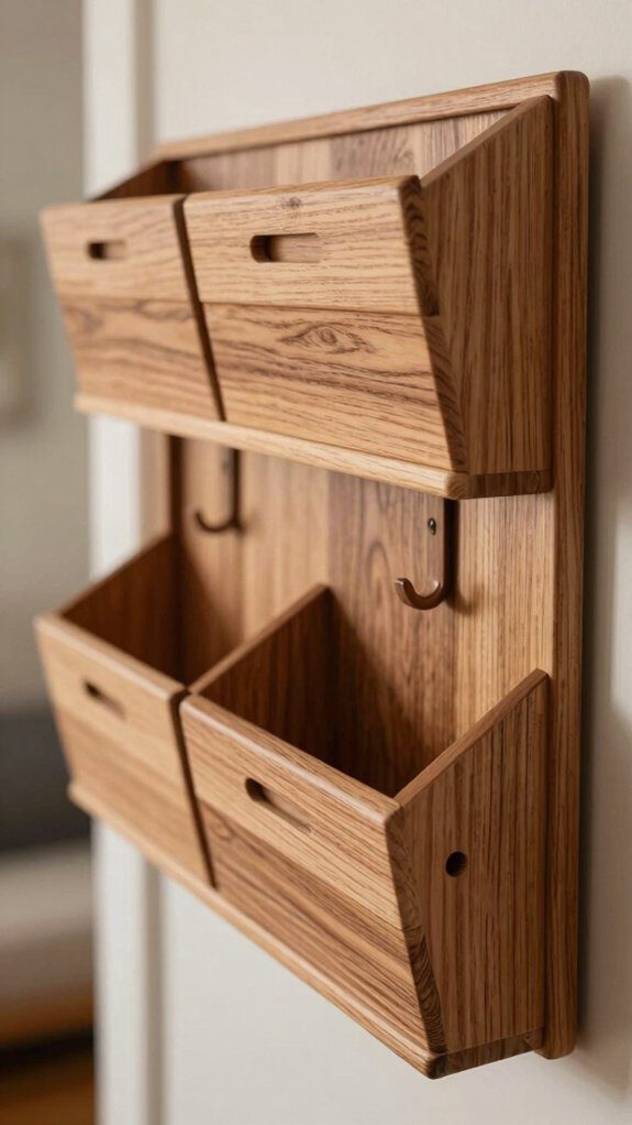 personalized entryway key rack