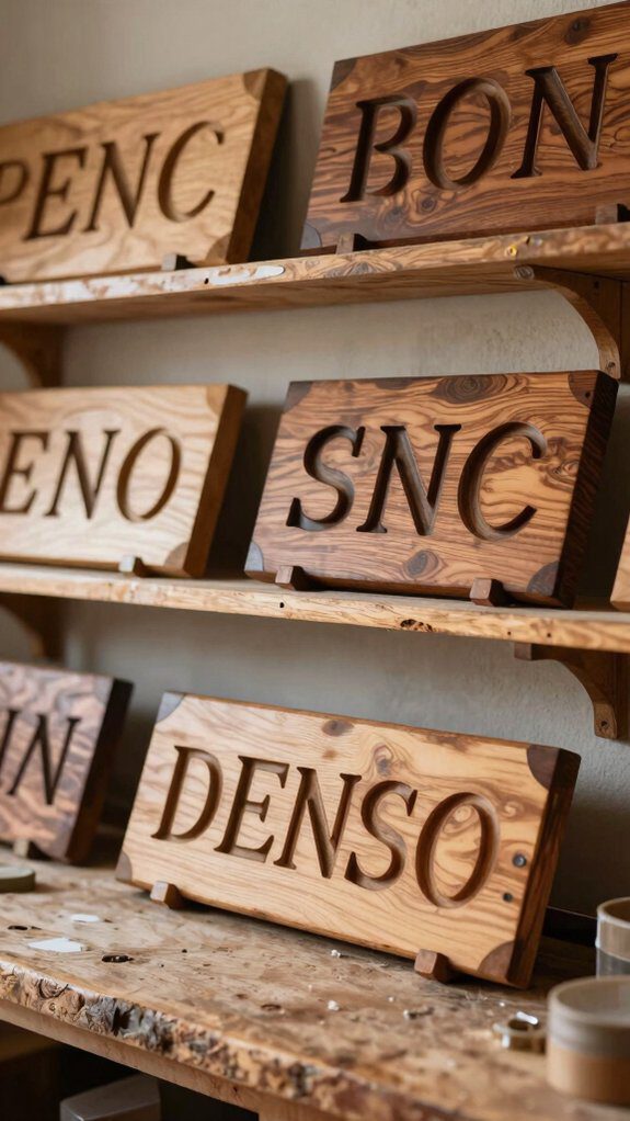 personalized wood family quote signs
