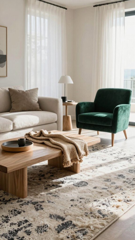 scale up rugs for cohesion